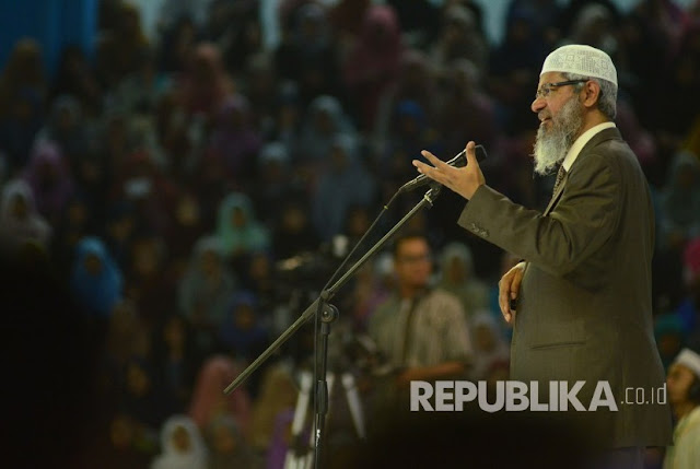 Ceramah Zakir Naik di Indonesia Ternyata Diawasi oleh Kepolisian
