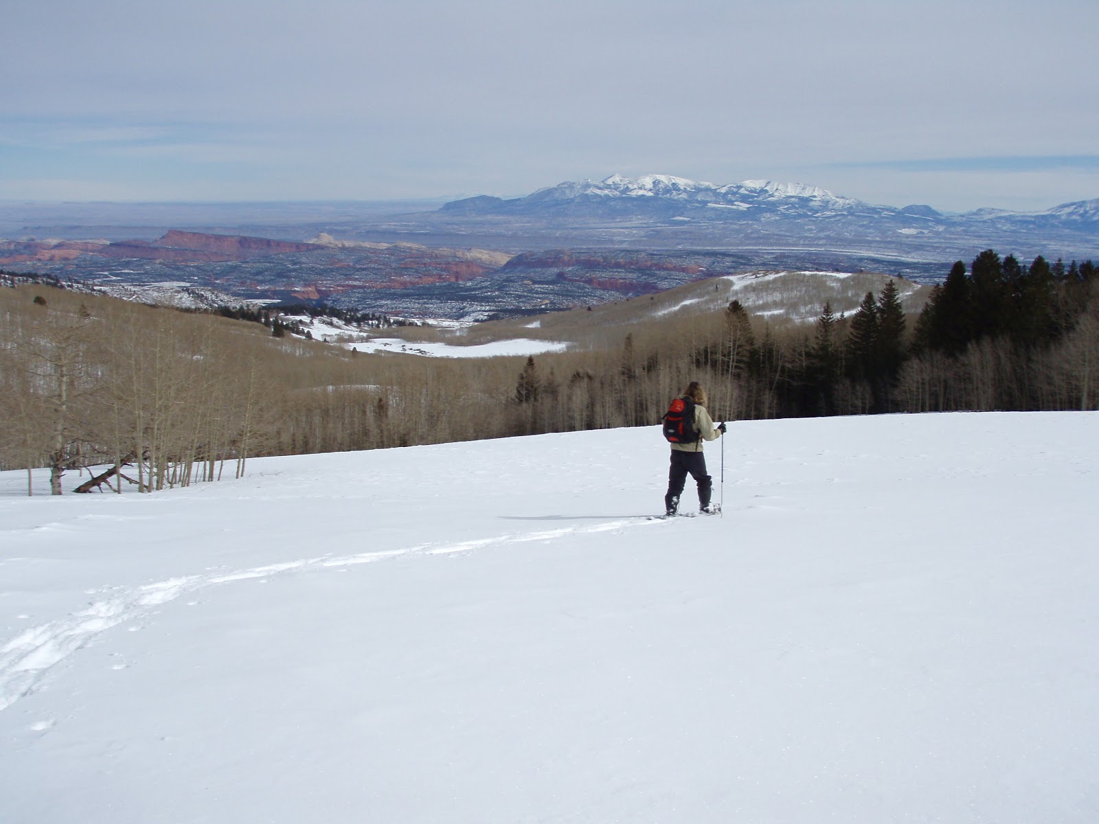 One Day in America Snowshoeing Boulder Mountain, Utah