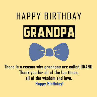 Happy Birthday, Grandpa!