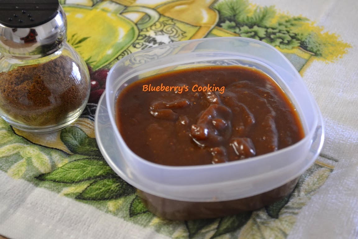 Blueberry's Cooking Dates Chutney / Sweet Chutney / Date Tamarind Chutney