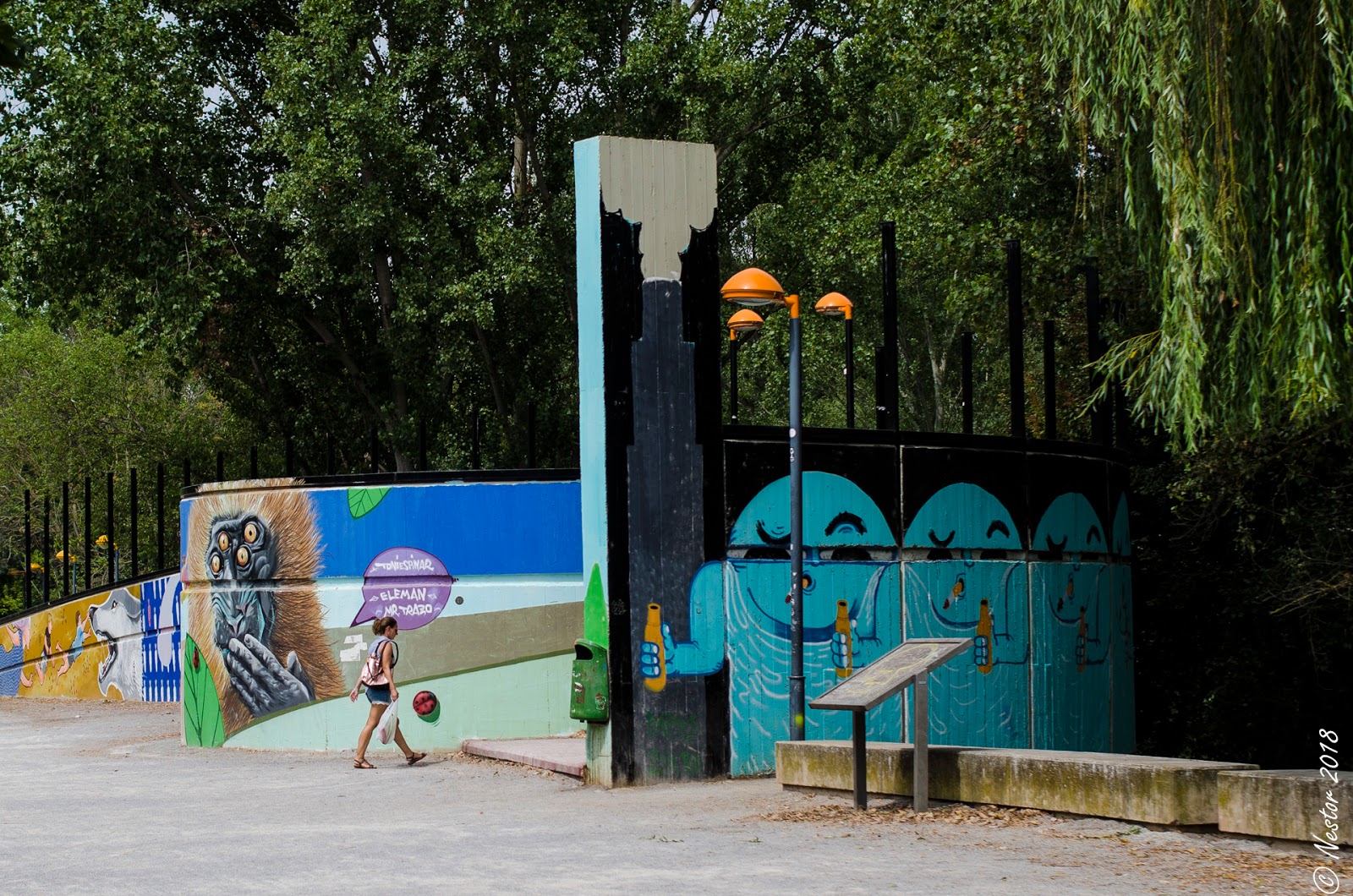 La Lente de Néstor Parque del Ebro. Logroño La Rioja