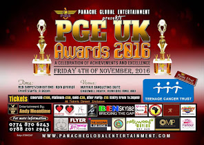 PANACHE GLOBAL ENTERTAINMENT UK AWARDS (PGEA) 2016.