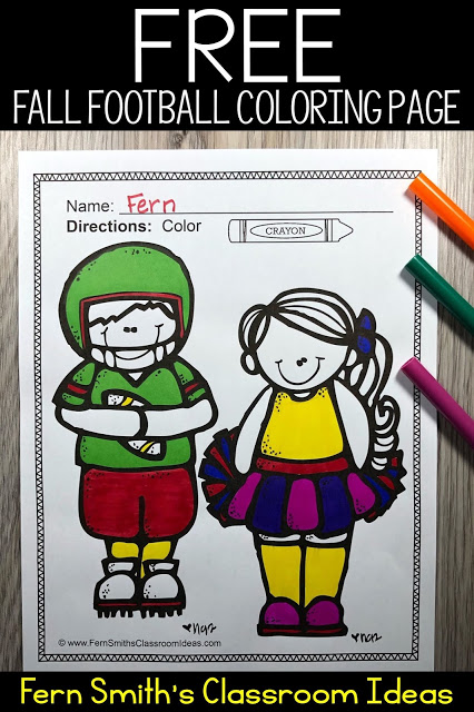 Click Here To Download this Free Color For Fun Football Fall Coloring Book Freebie! Click Here To Download this Free Color For Fun Football Fall Coloring Book Freebie!