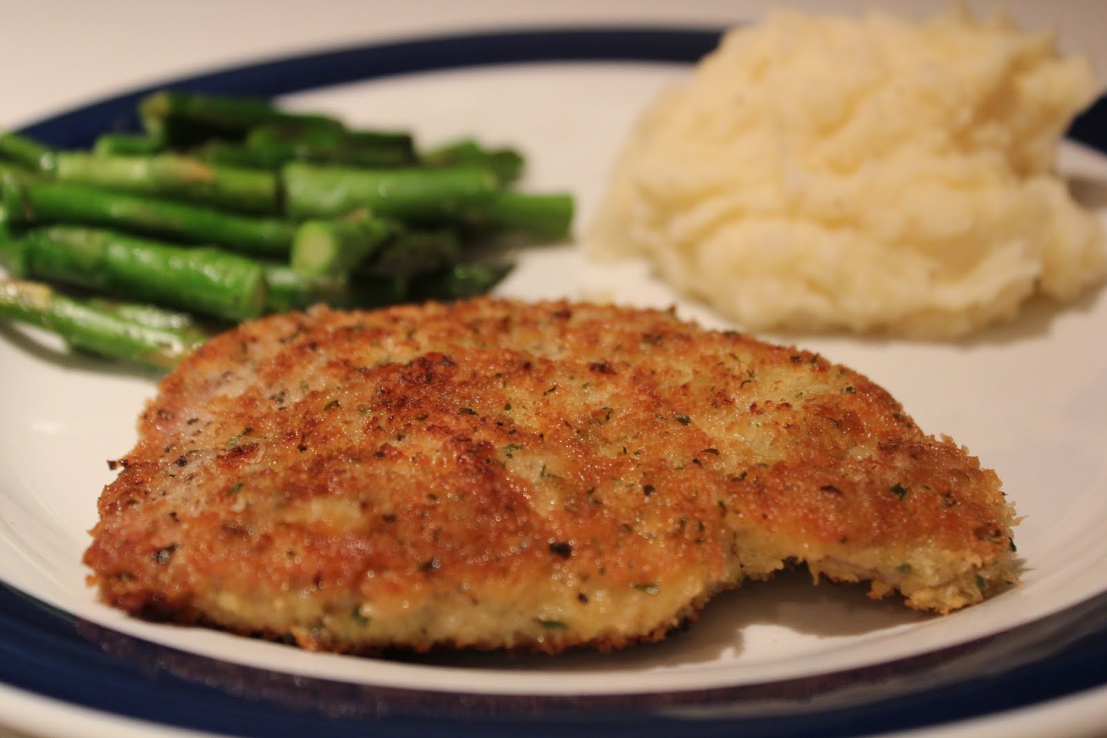 Near to Nothing: Breaded Pork Chops
