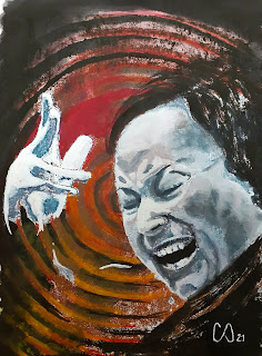 Signal to noise - Portrait de Nusrat Fateh Ali Khan
