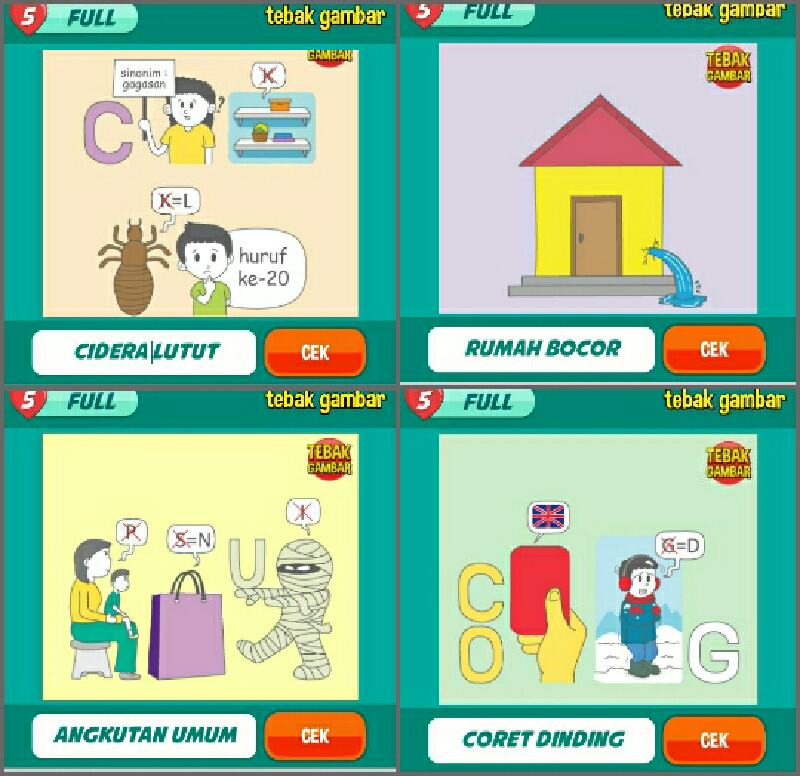 Kunci jawaban tebak gambar level 24