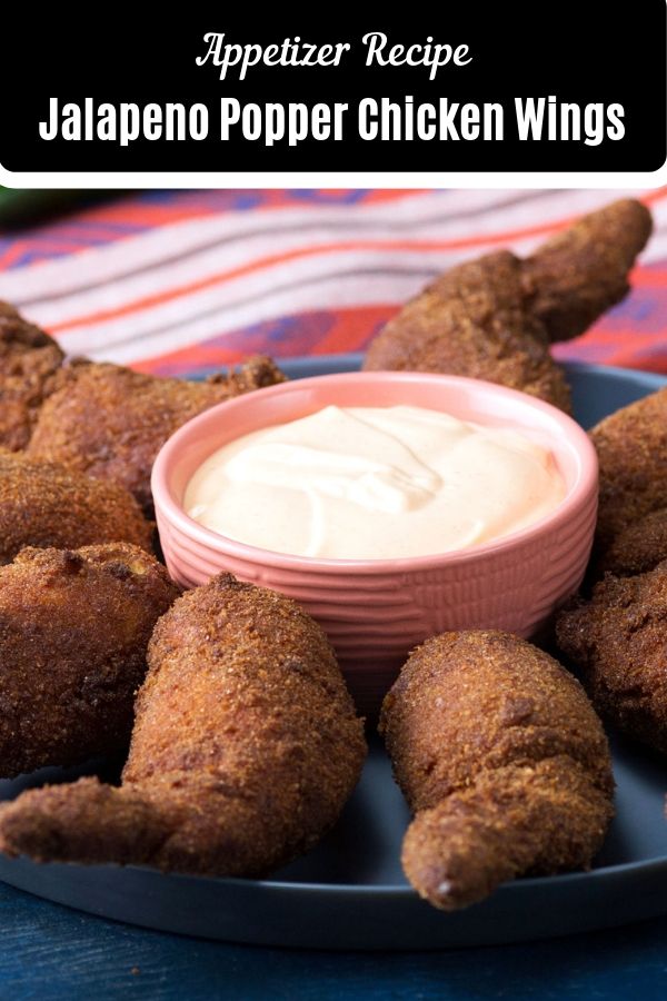 Jalapeno Popper Chicken Wings Melly Valley