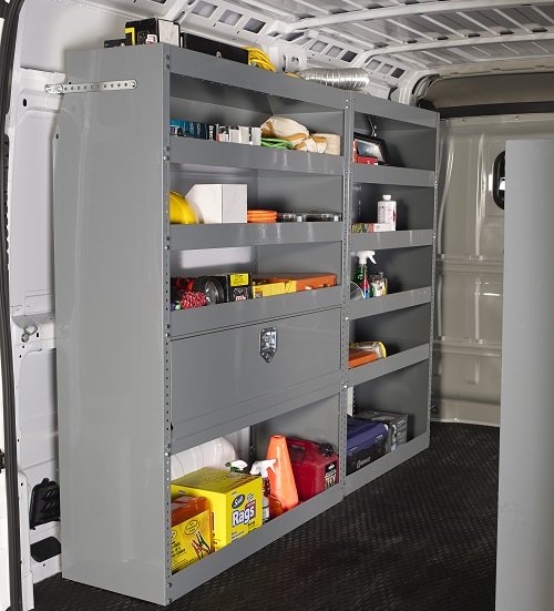 How to Install Van Shelving in your work van American Van