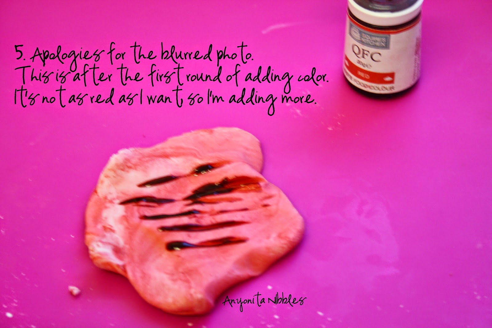 Anyonita Nibbles GlutenFree Recipes How to Dye Fondant Icing