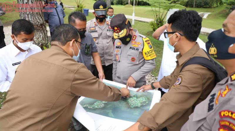 Kapolda Sumut Tinjau Kaldera Toba Dukung Program Nasional