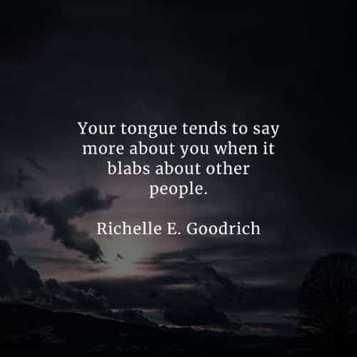 Gossip quotes that will inspire you to act accordingly Gossip quotes that will inspire you to act accordingly