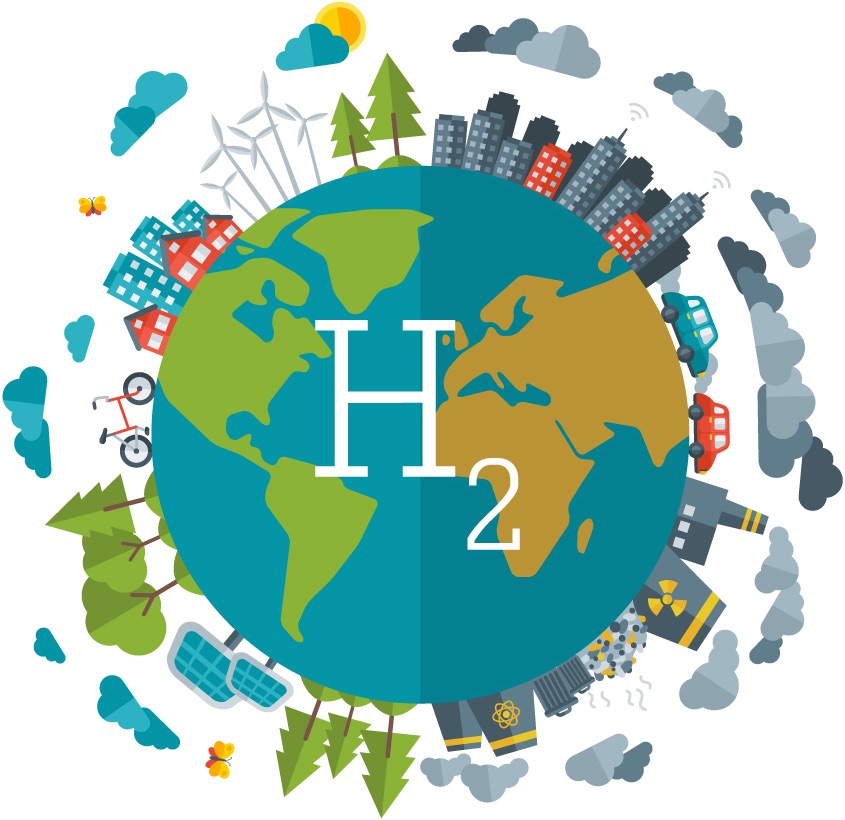 Readout Instrumentation Signpost Hydrogen Economy and Fuel Cells.