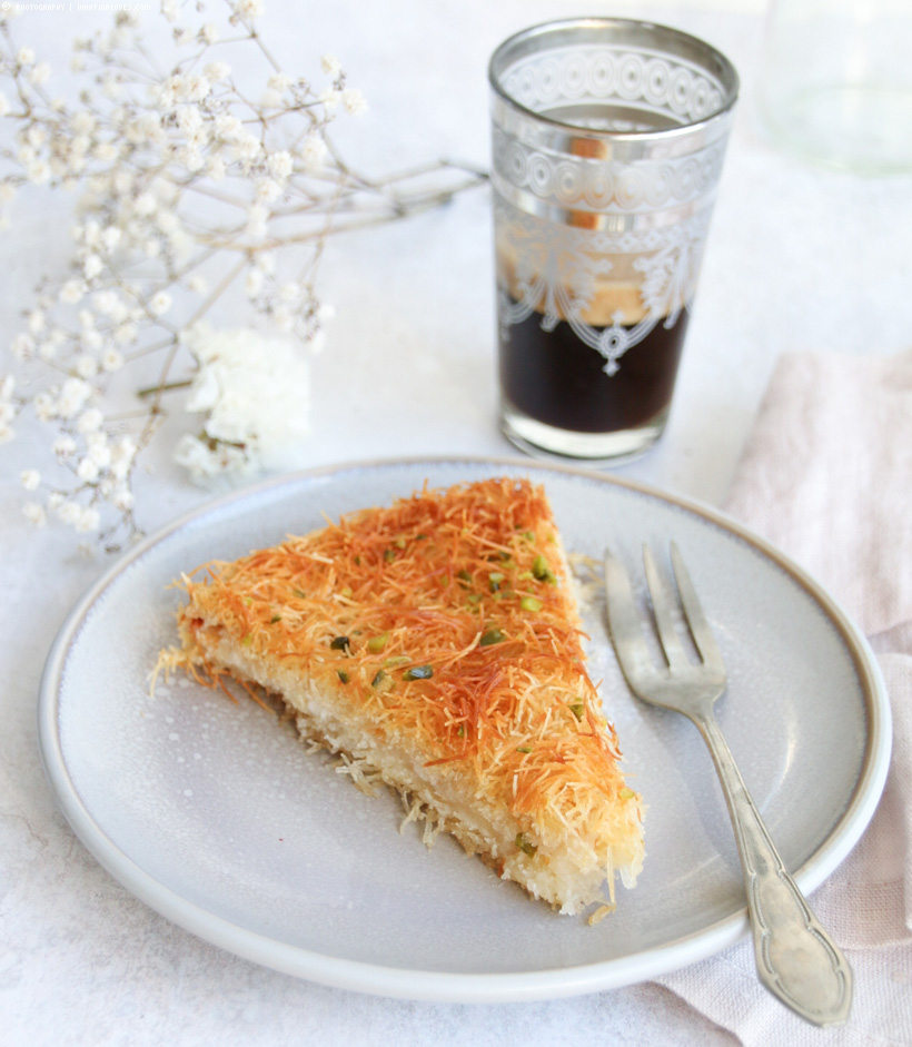 veganes Knafeh | Engelshaar