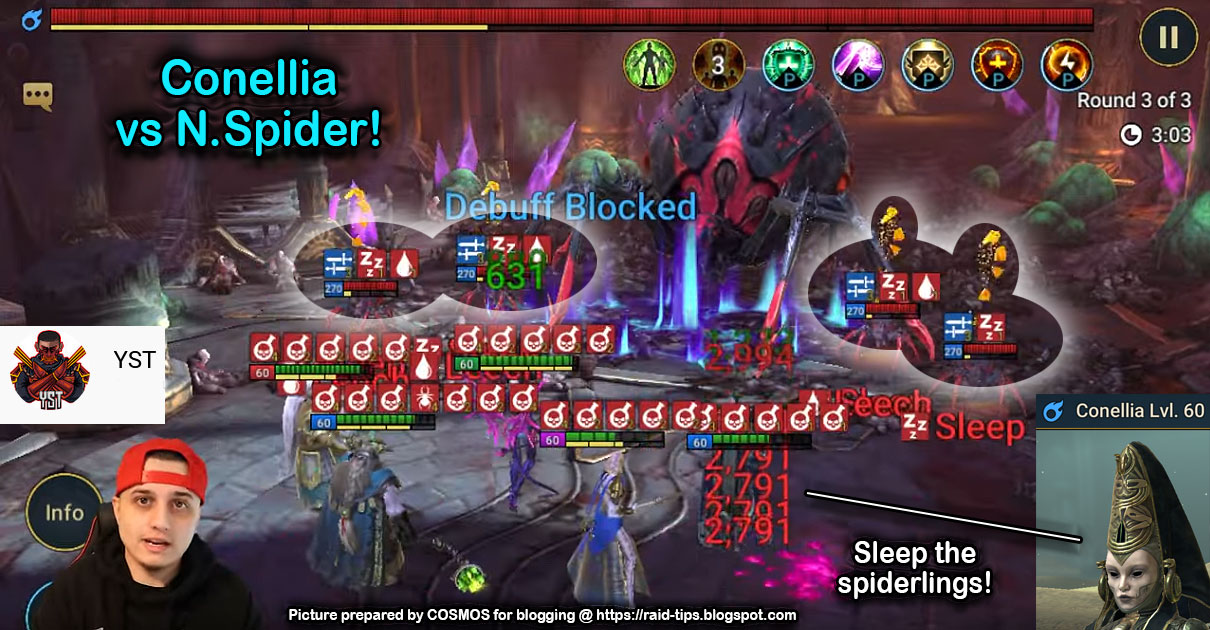 raid shadow legends spider
