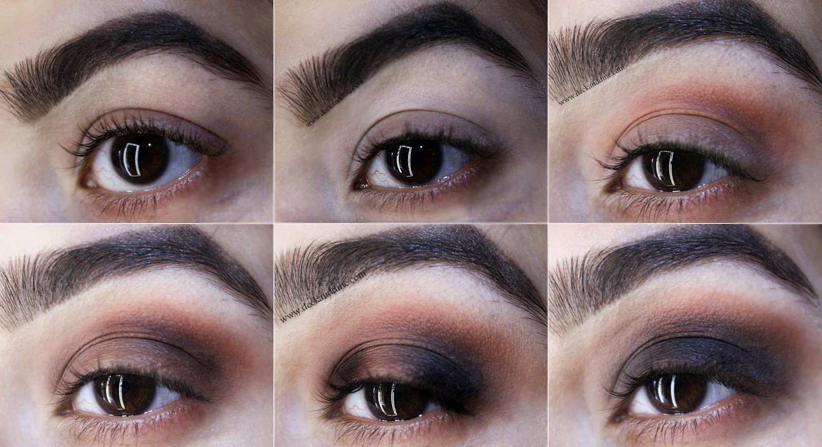 Easy Gold and Black Spotlight / Halo Smokey Eyes Tutorial with Step by