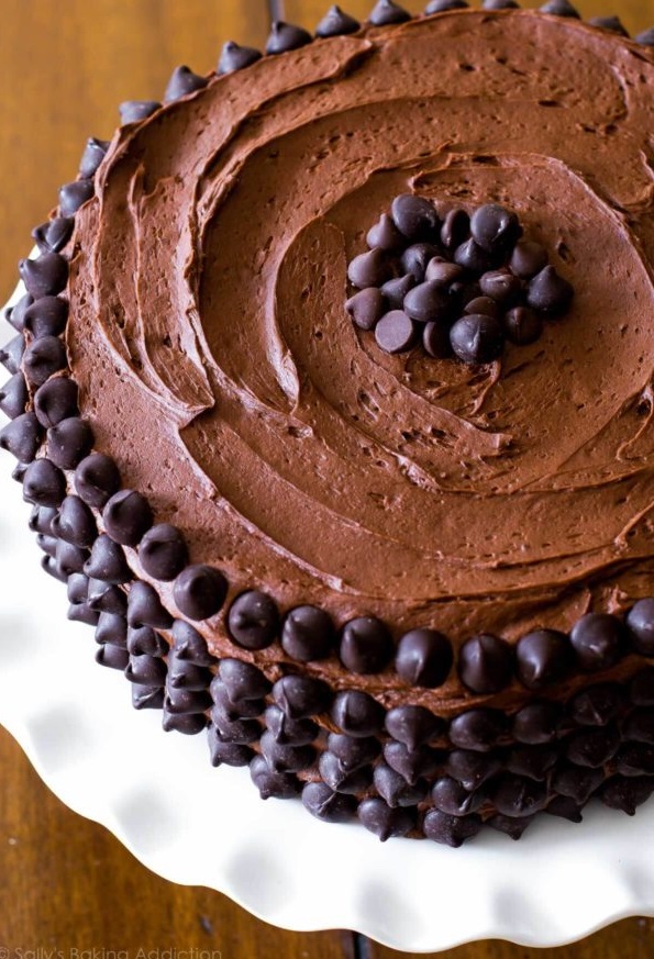 TRIPLE CHOCOLATE LAYER CAKE DESSERT TRIPLE Media Food and Nutrition