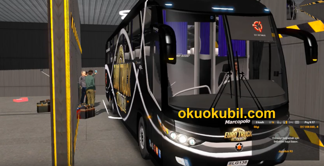 ETS2 Marcopolo G7 1200 Yeni Otobüs Modu İndir 1.32,1.33 Yaması Temmuz