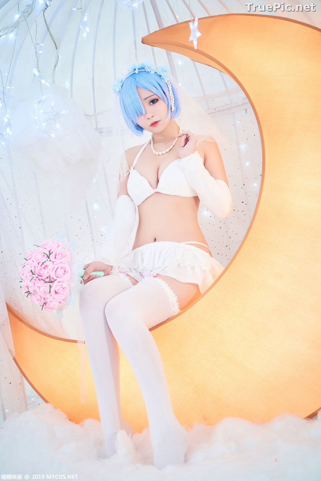 Image [MTCos] 喵糖映画 Vol.043 – Chinese Cute Model – Sexy Rem Cosplay - TruePic.net - Picture-14