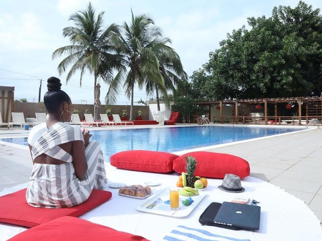 Hôtel, restaurant, plage, bar, buffet, plat, cuisine, séminaire, LEUKSENEGAL, Dakar, Sénégal, Afrique