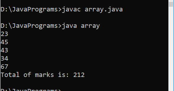 Java (Array Introduction)
