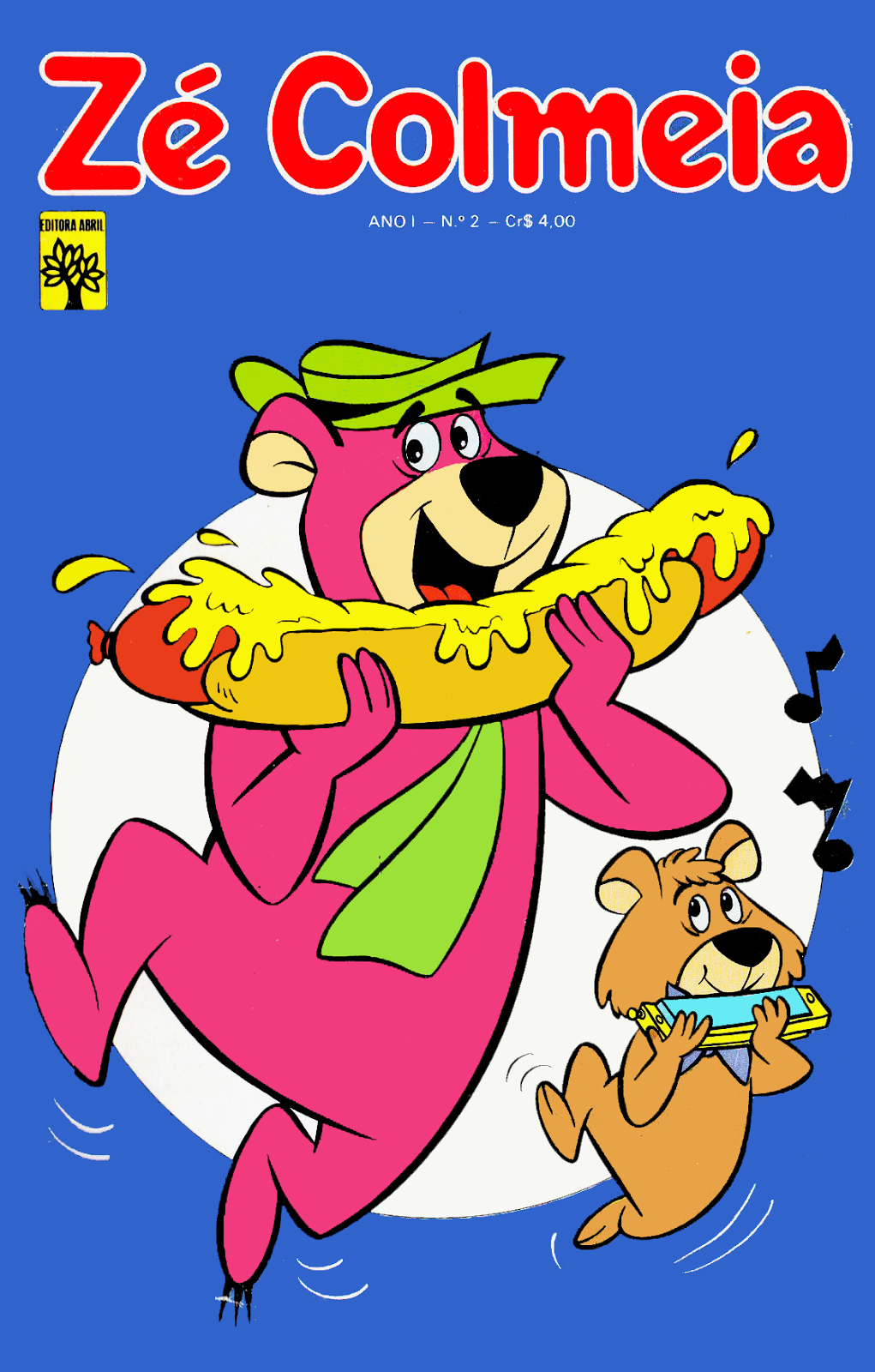 Gibis Clássicos: Zé Colmeia 1ª Série - n° 2 - Editora Abril