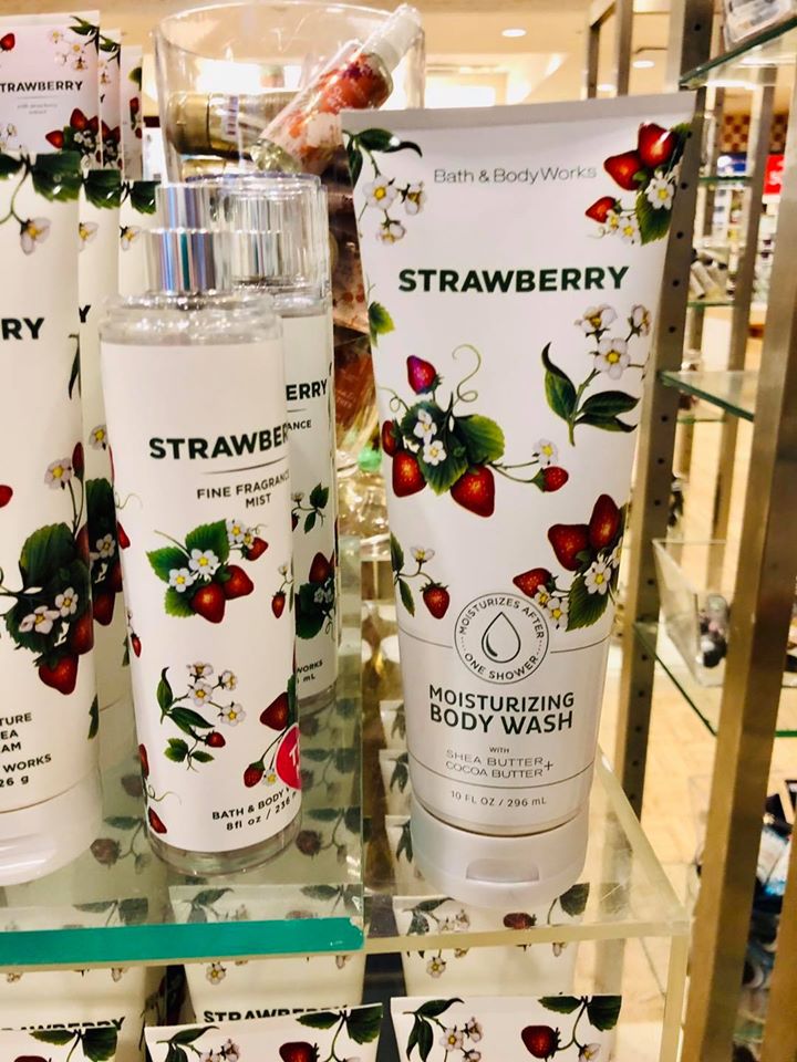 Life Inside the Page Bath & Body Works Happy Little Berries Body