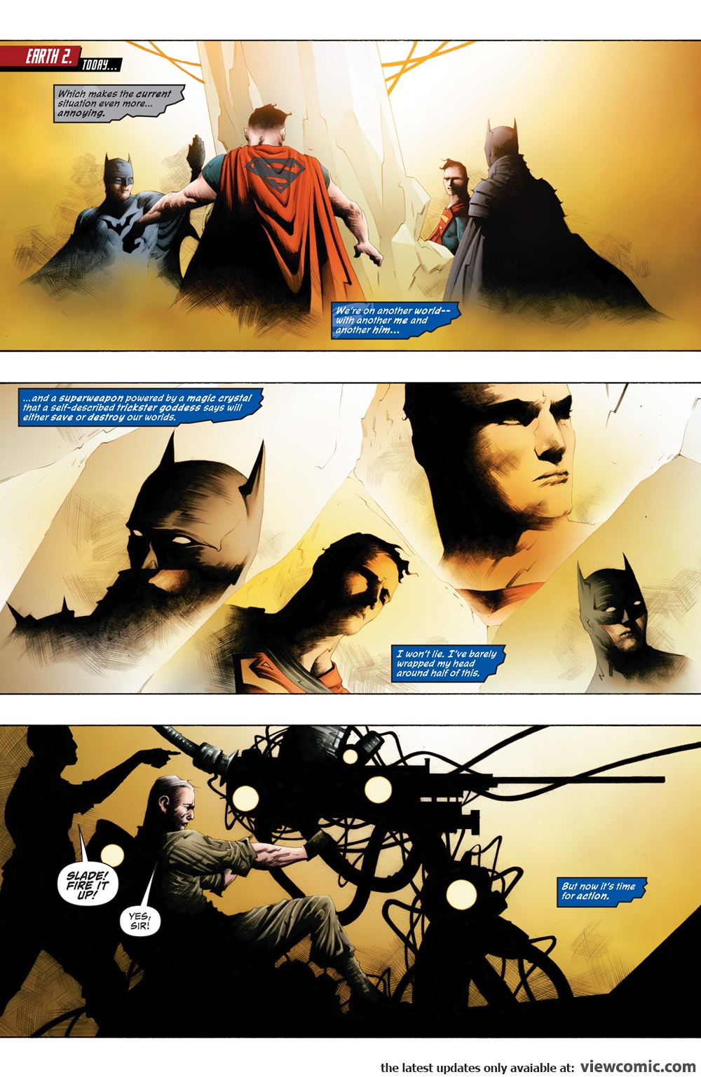Batman Superman V01 Cross World 2014 | Read Batman Superman V01 Cross World  2014 comic online in high quality. Read Full Comic online for free - Read  comics online in high quality .|