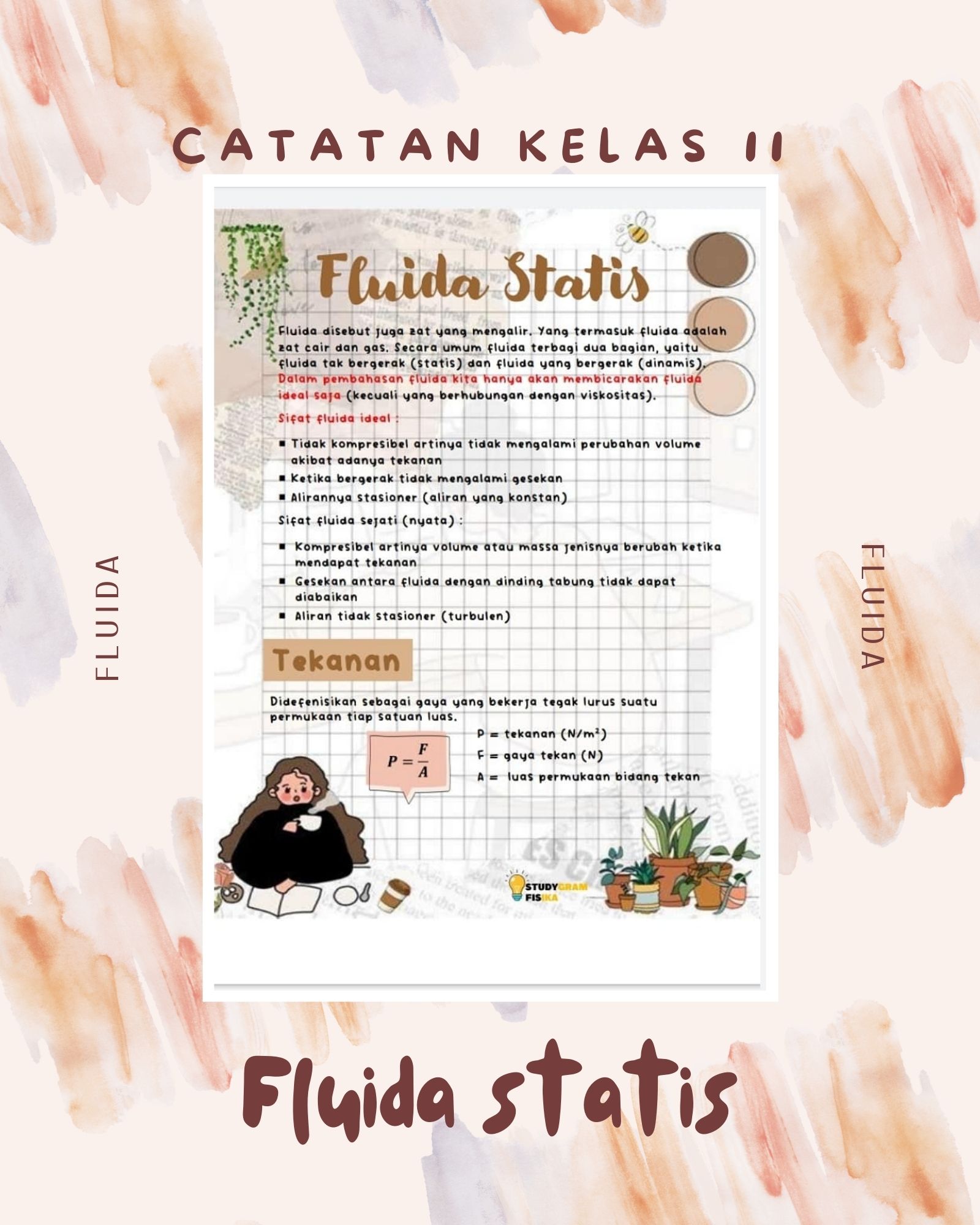 Ringkasan Materi Fluida Statis Kelas 11