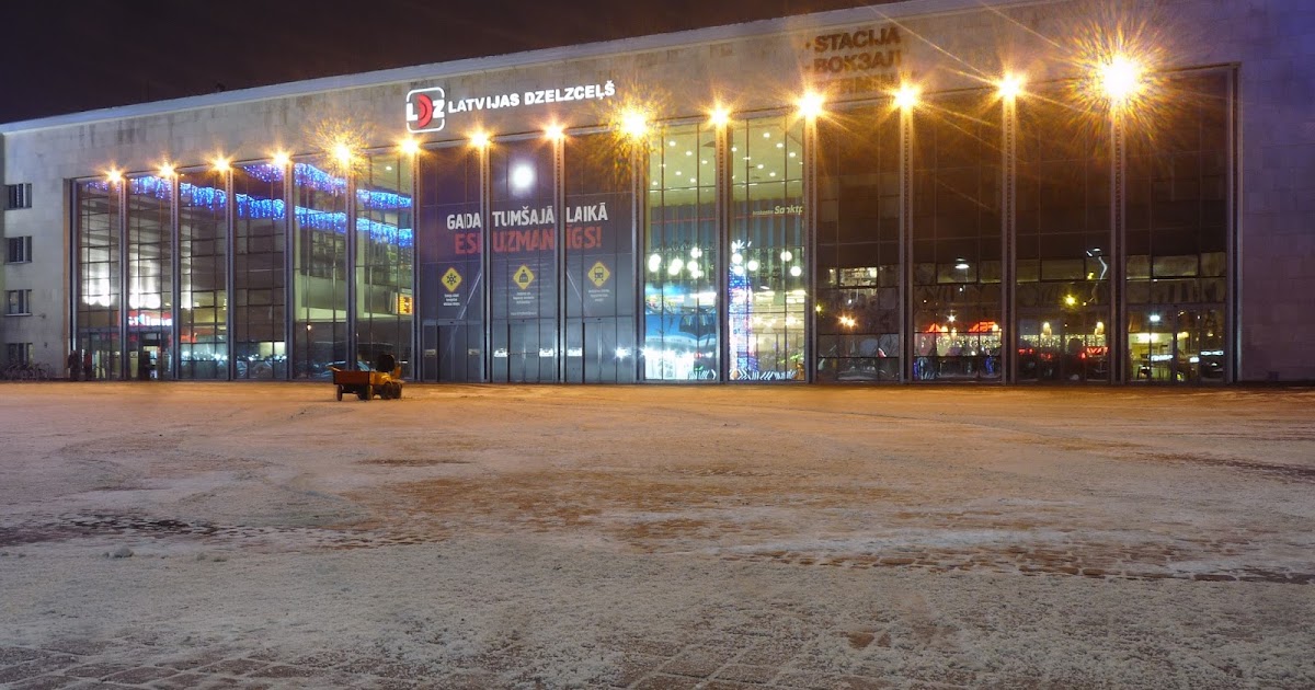 railway stations: Latvia: Riga Central Station