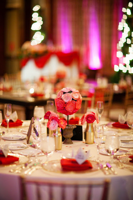 Disneyland Wedding - Grand Californian Hotel - Reception Decor {Root Photography}