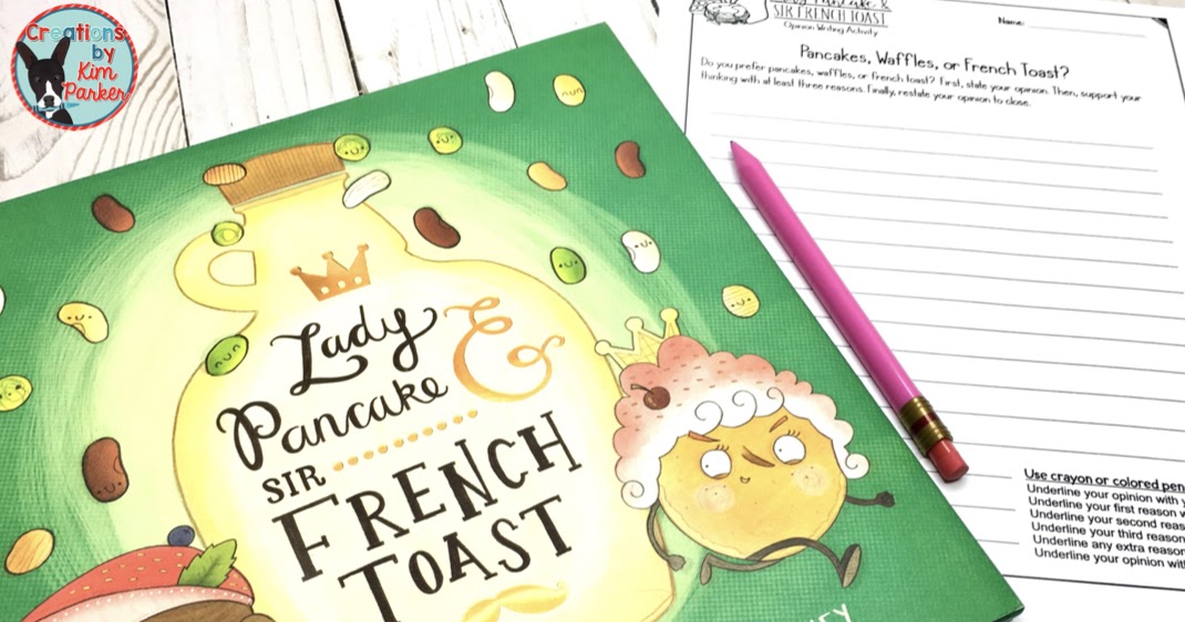Curriculum and Crayons Lady Pancake and Sir French Toast Read Aloud