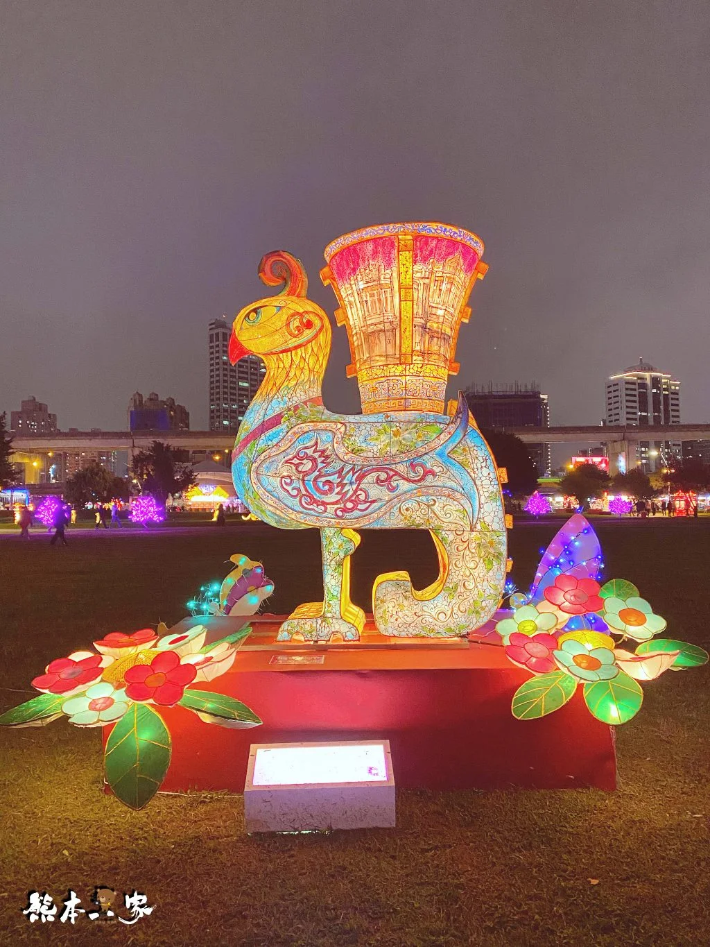 新北祈福燈會家金鼠喜-元宵燈會活動-新北大都會公園