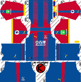 Crystal Palace F.C. 2018/19 Kit - Dream League Soccer Kits