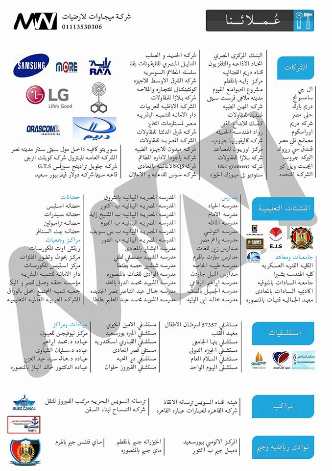 ارضيات القنال تكس بلاطات 30*30, ميجاوات للارضيات