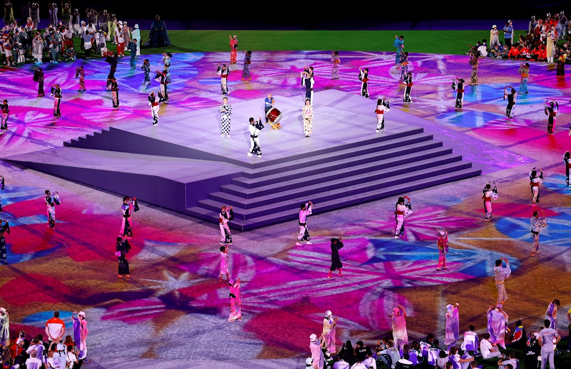 ceremonia de clausura de los Juegos Olímpicos Tokio 2020