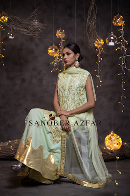4 Sanober Azfar New Formals 2018 4 Sanober Azfar New Formals 2018