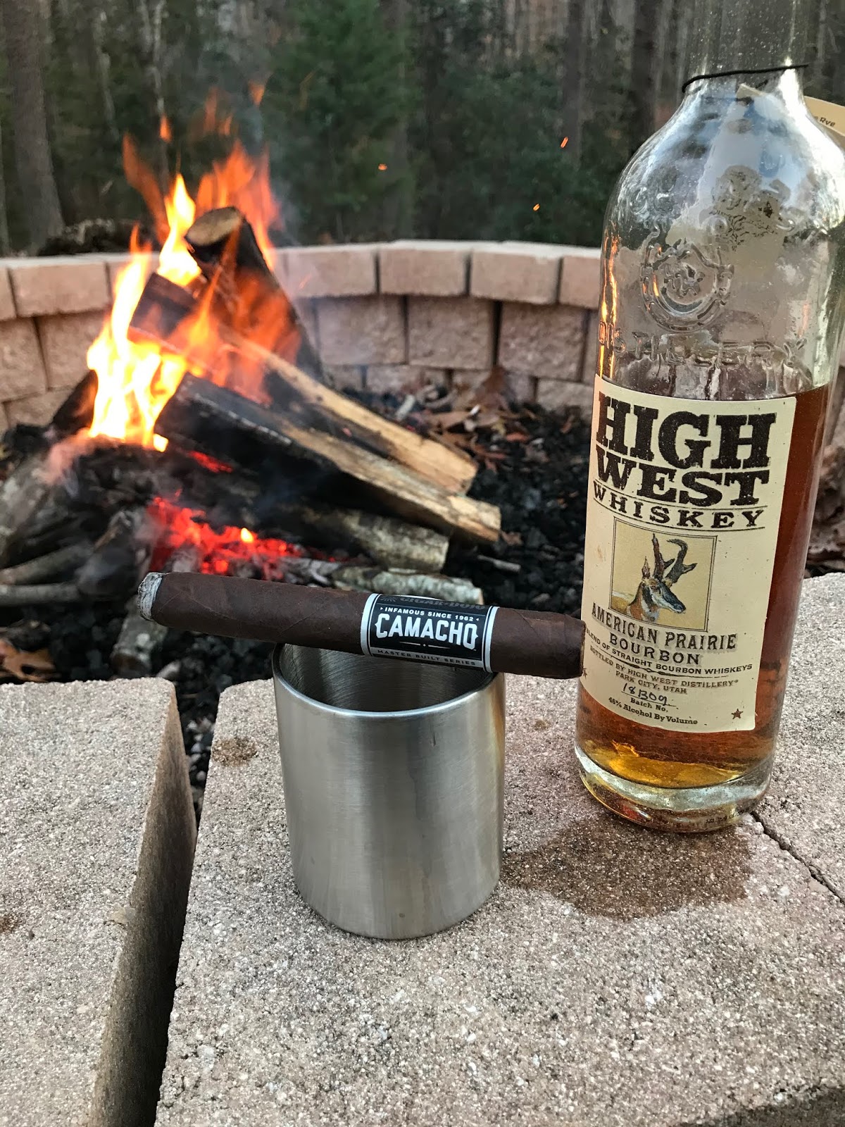 Musings Over a Barrel Cigars and A Fire