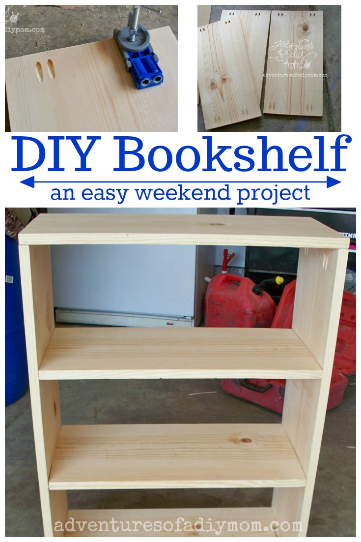 How To Build A Bookshelf Adventures Of A Diy Mom