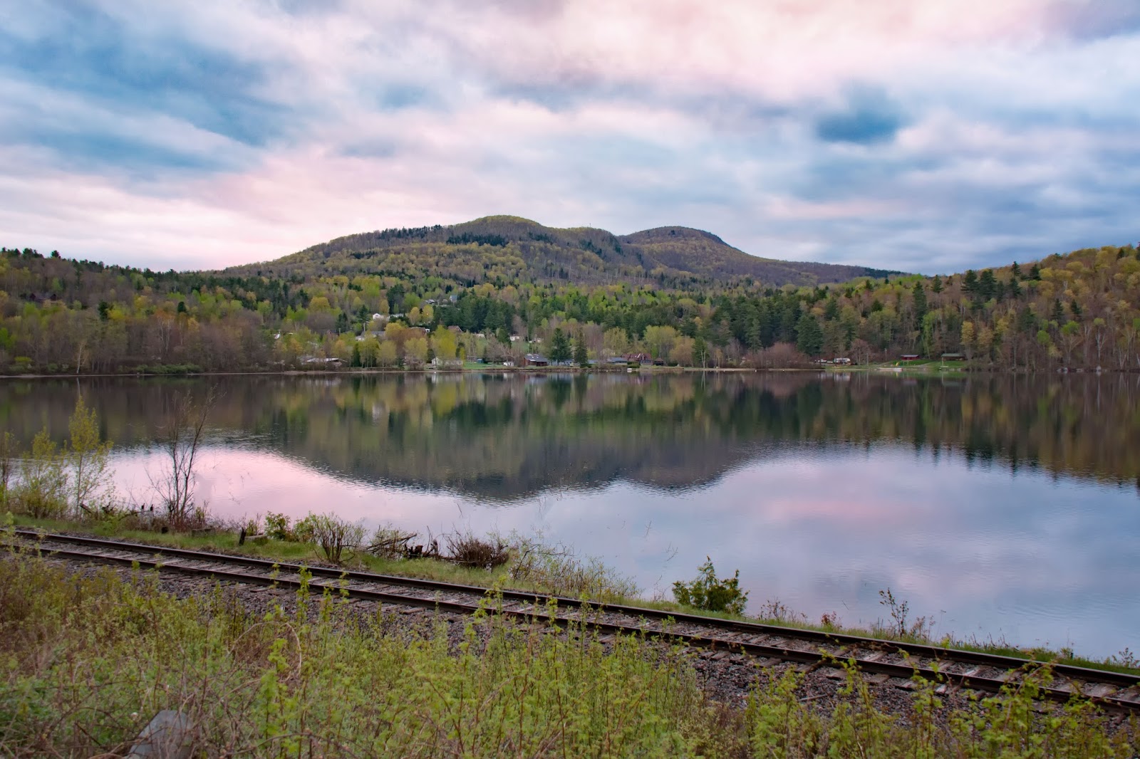 Carol's View Of New England Spring at Crystal Lake, Barton VT