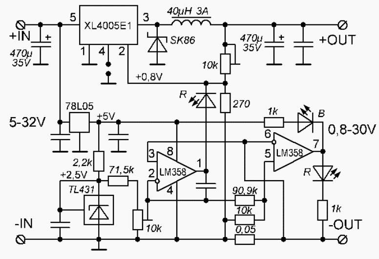 Tool Electric: XL4005 5A DC-DC конвертер