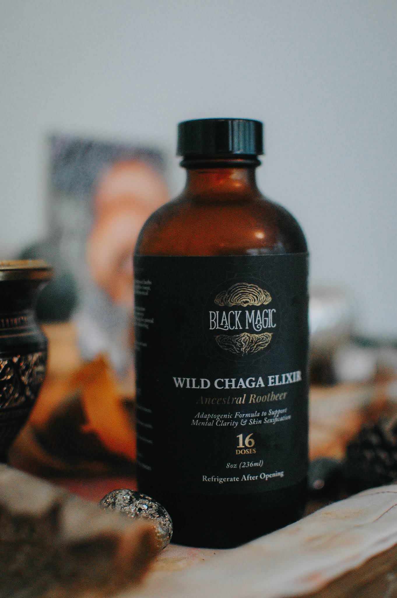 The Shroomy Temple  Wild Reishi Mushroom Tincture – Black Magic Alchemy