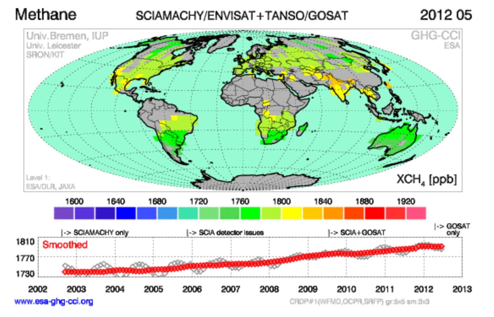 21st Century Social Critic: Methane Concentration Maps 2002-2013