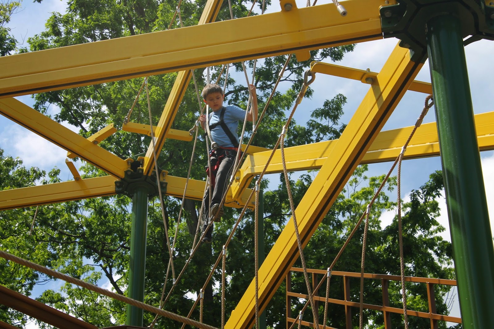 Luray Caverns Rope Course Wong's BLOG