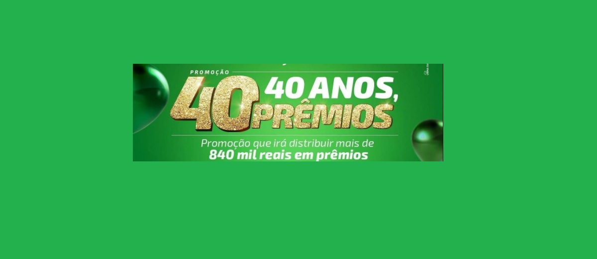 Promoção Sicredi 40 Anos 40 Prêmios Botucaraí RS/MG Mais de 840 Mil Reais em Prêmios