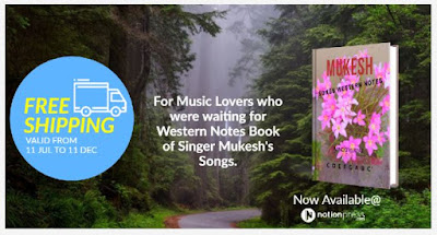  Mukesh songs western notes