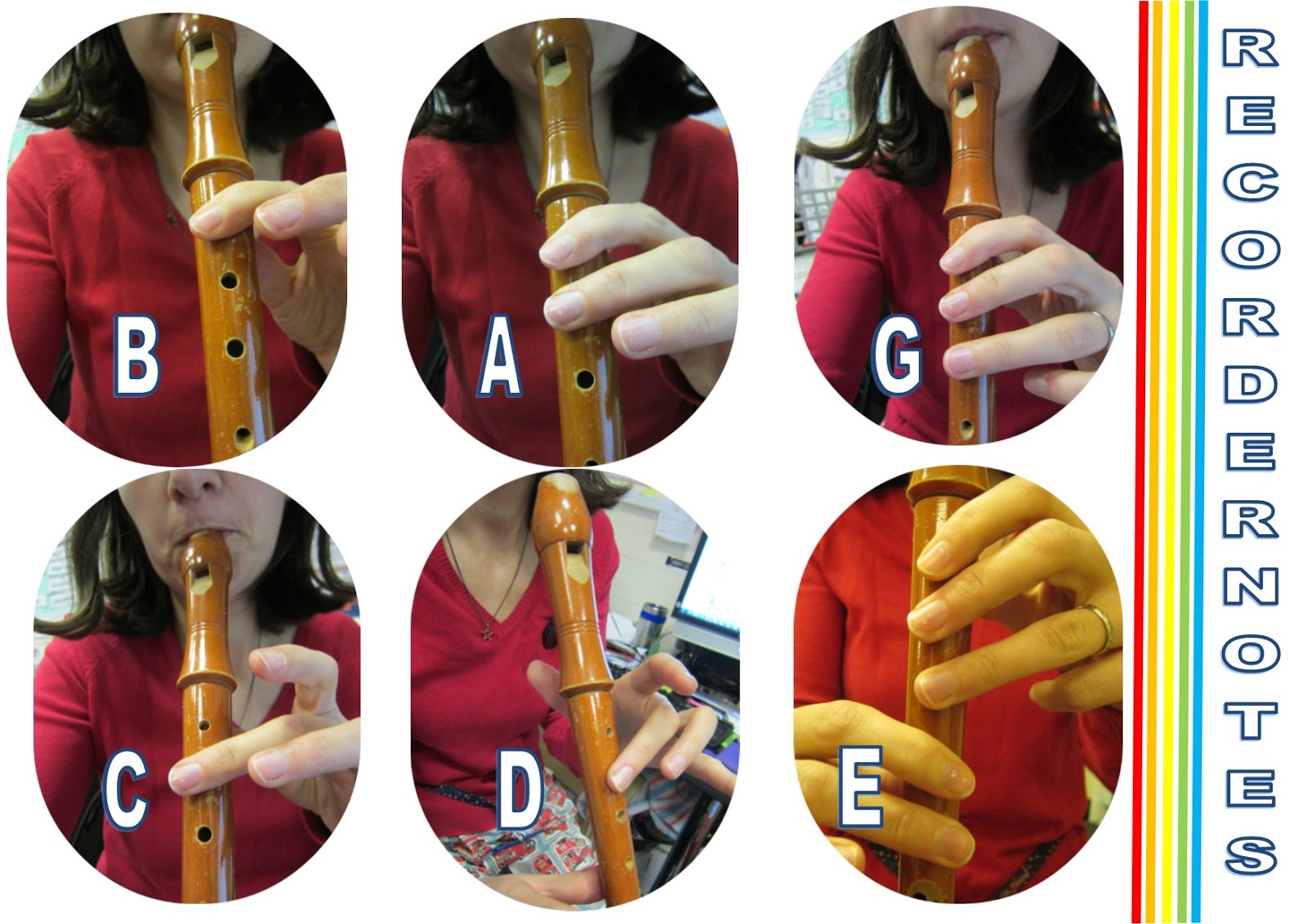 Music at Chadwell Year 3 More recorder pieces to practice & a finger chart