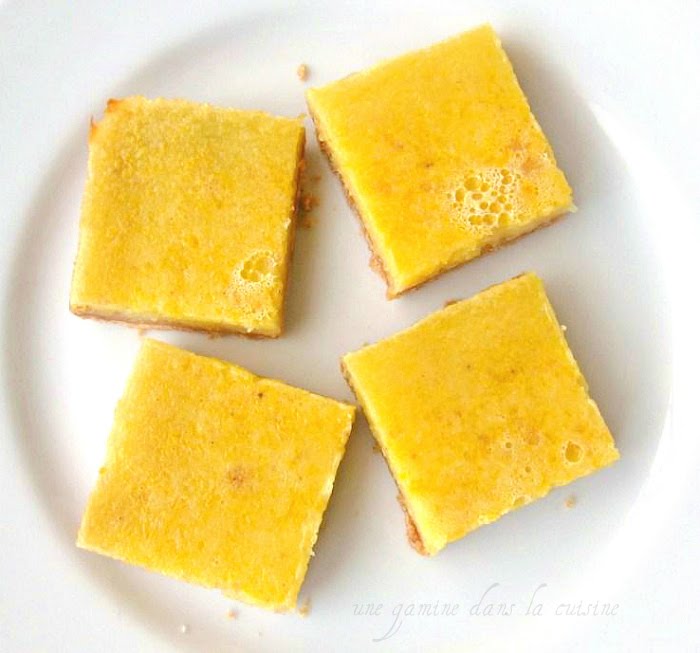 une gamine dans la cuisine Alice Medrich's Lemon Bars