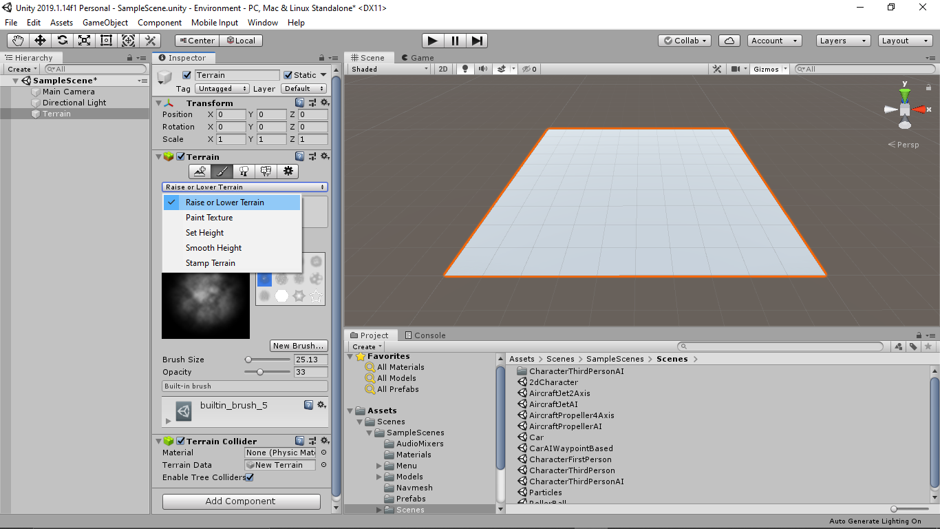 Unity иерархия. Материал Terrain Unity. Окно иерархии в Unity. Юнити террейн начальный.