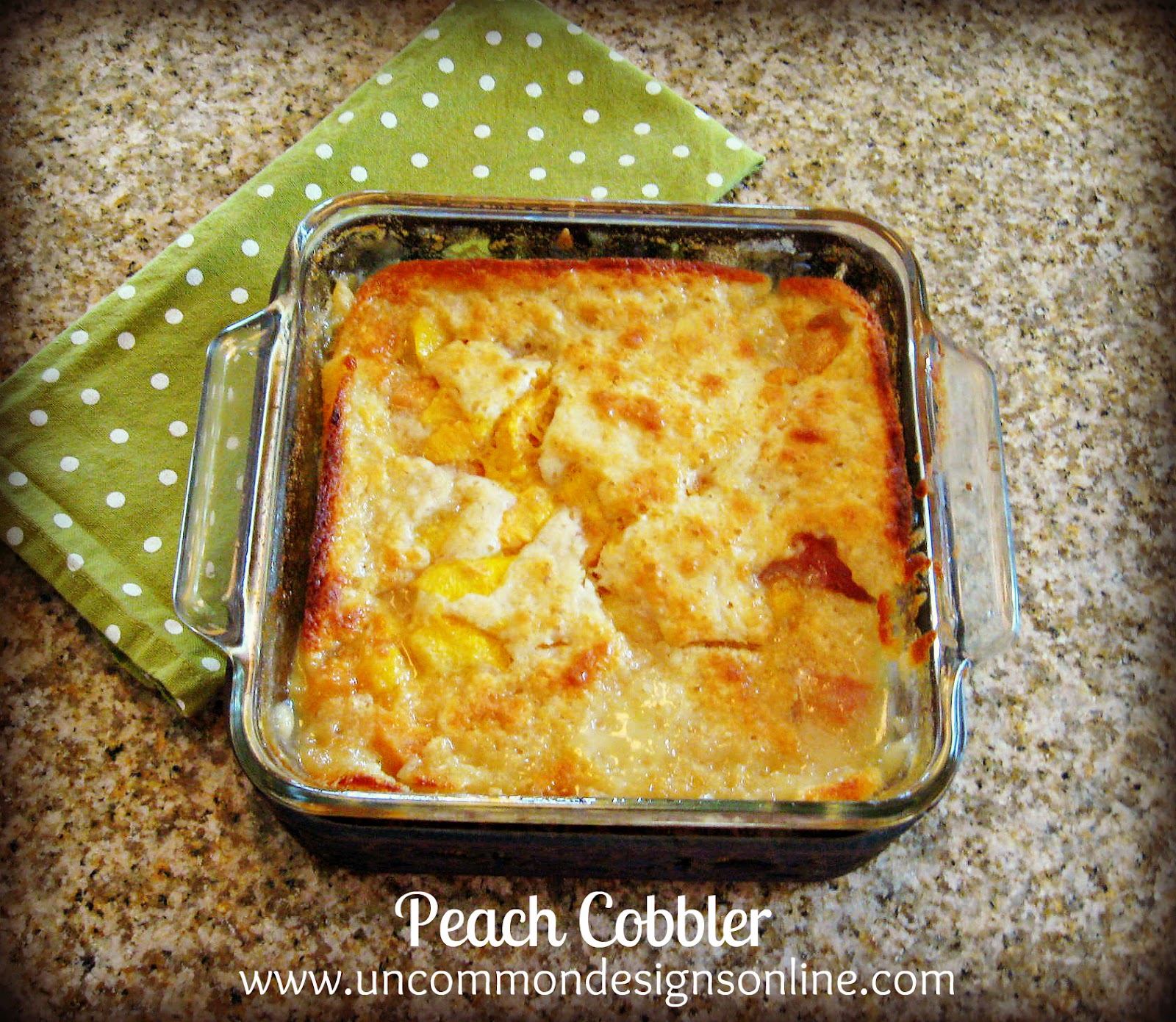 The Best and Easiest Peach Cobbler Recipe Ever
