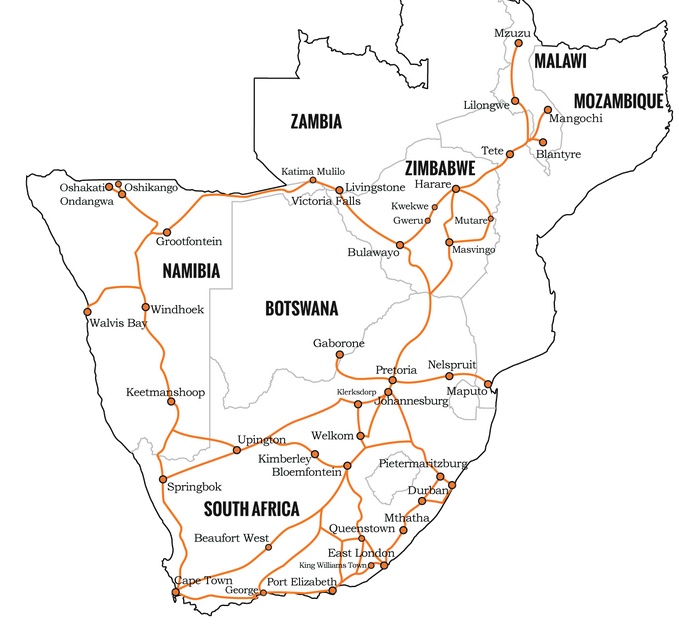 Public Transport in Zimbabwe.